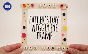 Order happy father's day photo frame online and make your father feel special. Eye Love You Dad Father S Day Frame Craft Project Ideas