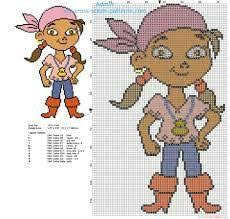 Pin By Mah Rosa On Ponto Cruz Jake E Os Piratas Cross Stitch Patterns Disney Cross Stitch Patterns Cross Stitch Patterns Free