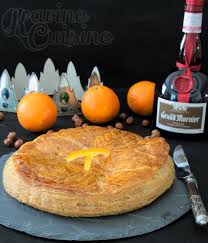 Karine Cuisine La Galette A La Frangipane De Noisette Et Aux Oran Galette Frangipane Galette Des Rois Noisette Galette