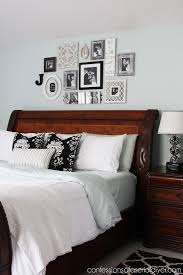 Finally, it occurred to me that we had a wide open wall in our master bedroom, so i started planning. Bedroom Gallery Wall A Decorating Challenge Confessions Of A Serial Do It Yourselfer