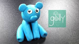 Modeling with playdough, clay, and other doughs is a childhood favorite. Teddy Bear Clay Modelling For Kids How To Make Blue Teaddy Bear Polymer Clay Making For Kids