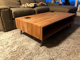 I want to be able to hide the puzzle and have my pretty decor on my table. Furniture Friday Coffee Tables Malelivingspace