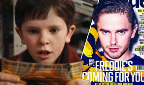 Charlie And The Chocolate Factory S Freddie Highmore Is All Grown Up In New Photoshoot Celebrity News Showbiz Tv Express Co Uk