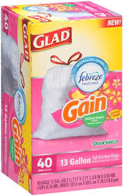 38 tall kitchen trash bags · warnings. General Household Supplies White 40 Ea 3pk Glad Tall Kitchen Trash Bags 13 Gallon Fresh Vanilla Scent Trash Cans Wastebaskets