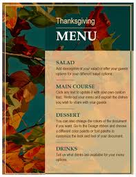 First, select the card style you prefer for your custom cards: Menus Office Com