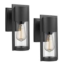 Osimir Exterior Wall Mount Light 2 Pack 1 Light Outdoor Wall Sconce 2 Pack Ebay