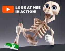 Marionette Puppet, Wood, String Puppet, Man, Clown, Pierrot, Display  Collectible, Vintage Toy, Gift