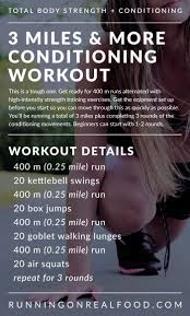 Cardio And Strength Circuit Training Workout Running On Real Food Circuit Training Workouts Conditioning Workouts Circuit Training