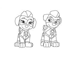 Send in our brave doggy soldiers, rubble. Mighty Twins 8211 Paw Patrol Coloring Page Paw Patrol Coloring Pages Paw Patrol Coloring Paw Patrol Pups