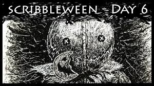 Drawing Sam Trick R Treat Halloween Scribble Art Scrribleween Scribbleart Scribbledrawing Halloween Art Scribble Art Art Sam Trick R Treat