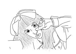Polish your personal project or design with these melanie martinez transparent png images, make it even more personalized and more attractive. Melanie Martinez Outline By Potat0face On Deviantart