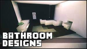 I show you how to make a bathtub, a sink and other furniture. Minecraft Bathroom Designs Ideas Minecraft Bathroom Design Bathroom Design Design