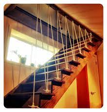 Rampe D Escalier En Cordage A Bateau Rampe Escalier Escalier Escalier Sous Sol