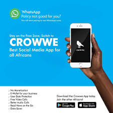 Google has deleted crowwe, a social media app owned by nigerian politician adamu garba. Crowwe On Twitter Other Countries Are Reconsidering Their Stands On Whatsapp Due To Privacy Concerns On Crowwe The Guarantee On Your Privacy Safety Is 100 Assured Crowwe Is Your Free Comfort
