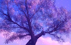 Vaporwave 1080p, 2k, 4k, 5k hd wallpapers free download, these wallpapers are free download for pc, laptop, iphone, android phone and ipad desktop Anime Girl Sitting On Purple Big Tree 4k Hd Anime 4k Wallpapers Images Backgrounds Photos And Pictures