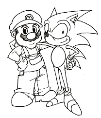 Sonic the hedgehog coloring page from sonic category. Sonic Coloring Pages To Print