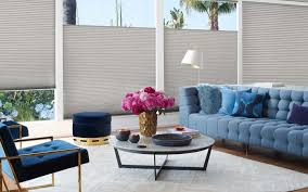 The result can be a dramatic reduction in room temperature and radiant light. Hunter Douglas Motorized Shades In Ajax Sunshade Blinds Drapery