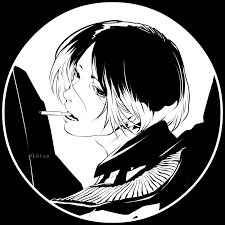 Black And White Anime Aesthetic Icon Pin On Anime Aesthetic