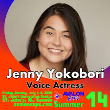 HAPPY BIRTHDAY to Jenny Yokobori, who will be our guest at Avalon Expo  14/Summer, this Friday-Sunday, July 4-6, 2025 at the St. John's Convention  Centre in St. John's, NL, Canada! Jenny is