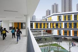 Gallery Of Hangzhou Gudun Road Primary School Gla 14 Elementary School Architecture School Building Design School Architecture