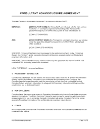 _ dated _ between the parties constitutes the entire agreement and understanding of the parties with respect to the subject matter hereof and supersedes any and all prior negotiations, correspondence. Consultant Non Disclosure Agreement Template By Business In A Box