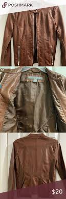 Kenneth Cole Reaction Brown Leather Jacket Brown Leather Jacket Kenneth Cole Reaction Leather Jacket