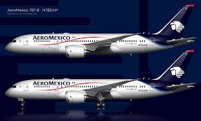 Aeroméxico — which operates a joint venture with delta — has for example, aeroméxico serves full meals on most of its flights between the us and mexico, while however, aeroméxico elects to operate one flight a day between new york city and mexico city with a boeing 787 dreamliner, the. Side View Illustrations Of The Aeromexico 787 8 And 737 700 Norebbo