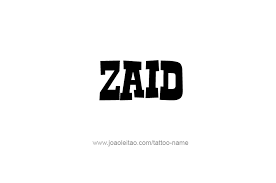 Zaid Name Tattoo Designs Name Tattoos Name Tattoo Designs Tattoo Designs