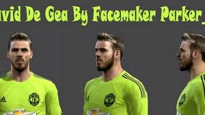 David de gea , manchester united goalkeeper. Pes 2013 Faces David De Gea Manchester United