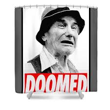 Crazy Ralph Friday the 13th Yoga Mat by Ward Isaac