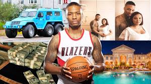 He is currently signed by the portland trail blazers featuring in the point guard. Rich Life Of Damian Lillard S Basketball Wife Home Cars Income Career Damian Lillard Basketball Wives Rich Life