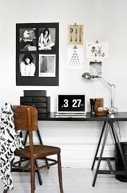 Black And White Office Decor Decordots Black And White Home Interior Design Workspace Inspiration Decor