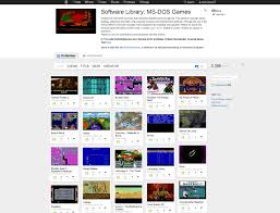 The collection includes action, strategy, adventure and other unique genres of game and entertainment software. The Internet Archive Now Lets You Play 2 400 Classic Dos Games Online Betanews
