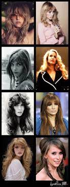 that 70s bangs when the world went psychedelic and pretty much androgyny in their fashion statements the 70s hair styles espec 70s haar haar styling frisuren