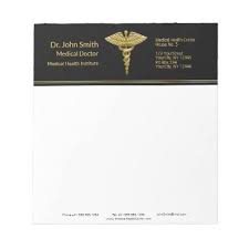 Classy Medical Gold Caduceus On Black Notepad Zazzle Com Medical Classy Gift Classy
