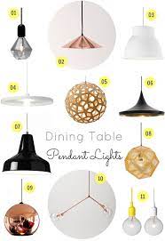 Interior Styling Dining Table Lighting 2 5 6 7 9 Dining Table Lighting Interior Styling Dining Table Pendant Light