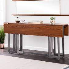 This innovative, dropleaf dining table matches any of those battling bots with is smooth, double folding, leaf sides. Ivy Bronx Eleanora Drop Leaf Dining Table Reviews Wayfair