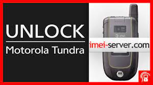 Free unlocking for all motorola models on at&t network. Unlock Motorola Tundra Va76r At T Sim Lock By Imei Youtube