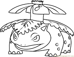 Ivysaur coloring page from generation i pokemon category. Venusaur Pokemon Go Coloring Page For Kids Free Pokemon Go Printable Coloring Pages Online For Kids Coloringpages101 Com Coloring Pages For Kids