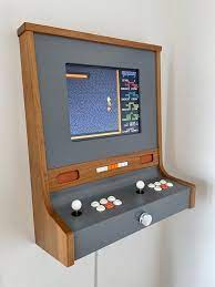 Mid Century Modern Style Arcade Machine Etsy In 2021 Arcade Machine Arcade Arcade Games Diy