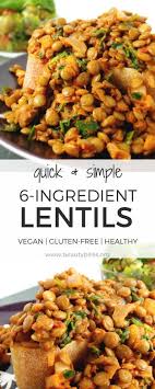 This Very Healthy And Easy Lentil Recipe Is Great For Lentil Tacos Lentil Wraps Lentil Bowls Lenti Lentil Recipes Lentil Recipes Easy Lentil Recipes Healthy