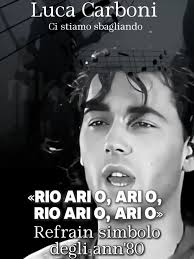 Era il 1984 quando "Ci stiamo sbagliando" anticipava l'uscita del primo  album di Luca Carboni, "Intanto Dustin Hoffman non sbaglia un film". Un  disco che segnò il suo ingresso sulla scena nazionale, ...