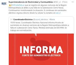 Usuarios reportan masivo corte de luz en distintas comunas de santiago. Vbhmmhcwrhitzm