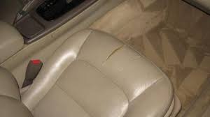 to repair leather and vinyl car seats
