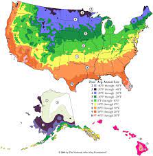 Us Hardiness Zones Plant Hardiness Zone Map Gardening Zones Plant Hardiness Zone