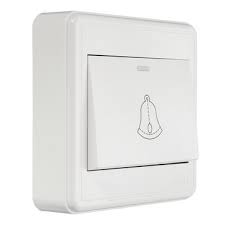Doorbell push button switch silver tone ac 250v 16a stainless steel 86mmx86mm. Buy 250v 10a European Standard Doorbell Wall Switch Button Door Bell Push Switch Online At Low Prices In India Amazon In