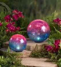 Colorful Metal Butterfly Solar Mobile Plowhearth Garden Globes Glass Garden Unique Garden Decor