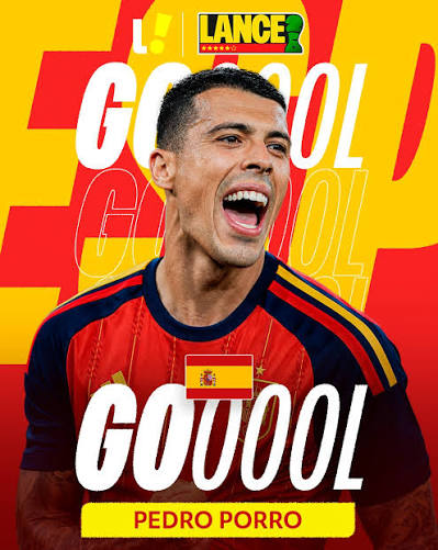 GOOOL! GOOOOOOOOL DA ESPANHA! PEDRO PORRO AMPLIA PARA A FÚRIA!