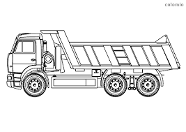 You can now print this beautiful dump truck coloring page or color online for free. Trucks Coloring Pages Free Printable Truck Coloring Sheets