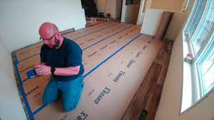 Before you lay down the floor protector, make sure that your floor has been thoroughly cleaned. Installing X Board As Floor Protection Youtube